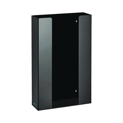 Acrylic Glove Dispenser, Triple Box Capacity, 10.2 X 3.5 X 16.1, Black