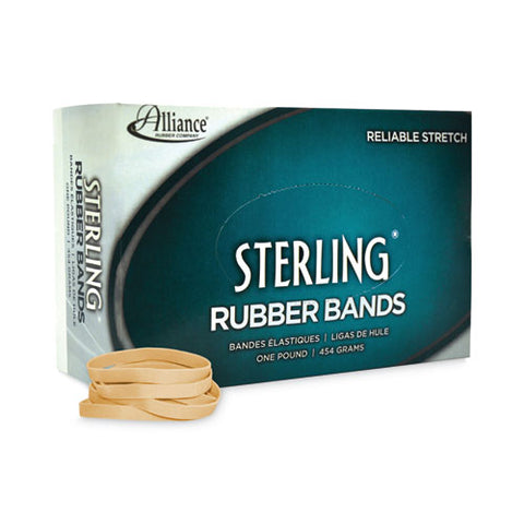 Sterling Rubber Bands, Size 64, 0.03" Gauge, Crepe, 1 Lb Box, 425/box