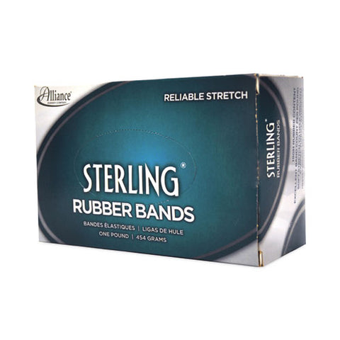 Sterling Rubber Bands, Size 64, 0.03" Gauge, Crepe, 1 Lb Box, 425/box