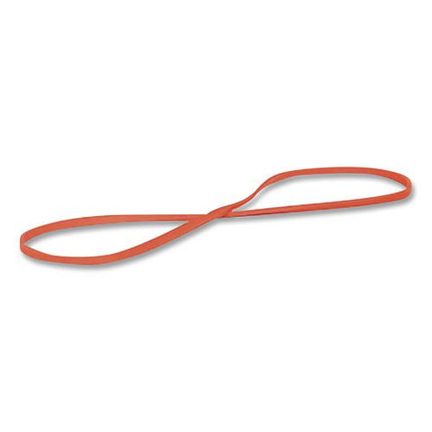 Non-latex Rubber Bands, Size #19, Orange, 360/pack
