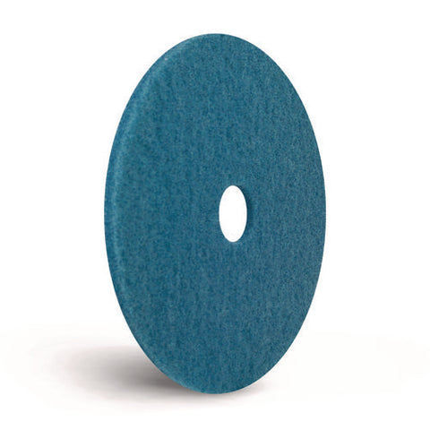 Blue Cleaner Pad, 13", Blue, 5/carton