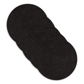 Stripping Pads, 13" Diameter, Black, 5/carton