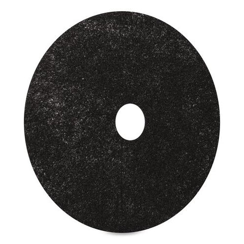 Stripping Pads, 13" Diameter, Black, 5/carton