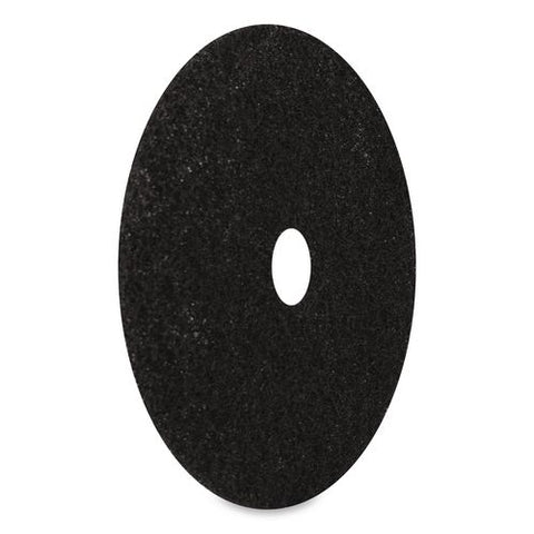 Stripping Pads, 13" Diameter, Black, 5/carton
