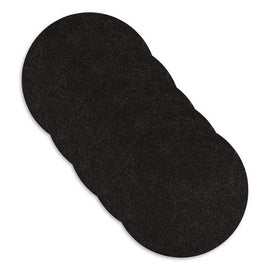 Stripping Pads, Heavy-duty, 20" Diameter, Black, 5/carton