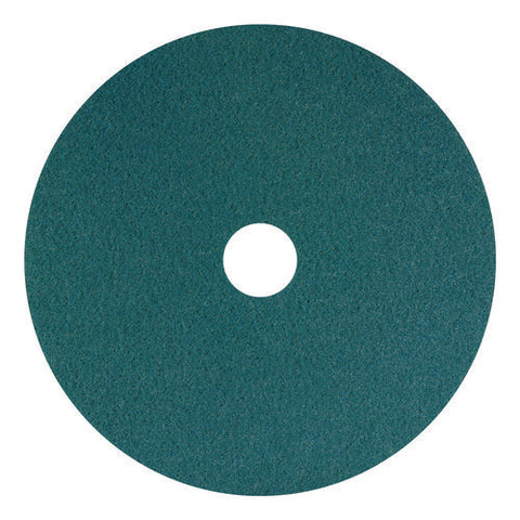 Smartscrub Floor Pad, 13" Diameter, Blue/yellow, 5/carton