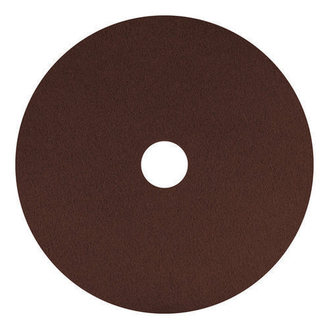 Ecoprep Epp Specialty Pads, 15" Diameter, Maroon, 10/carton