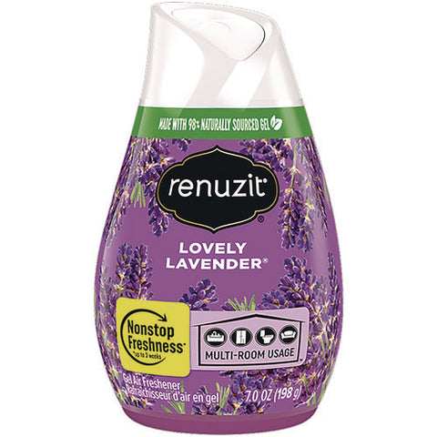 Adjustables Air Freshener, Lovely Lavender, 7 Oz Cone, 12/carton