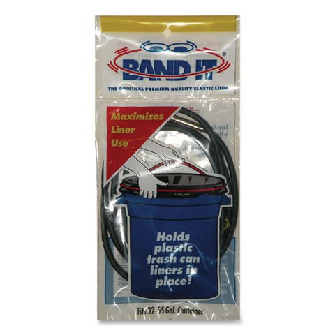 Trash Can Loops, For 32 Gal To 55 Gal Cans, 0.25" X 25", Gray, 36/carton