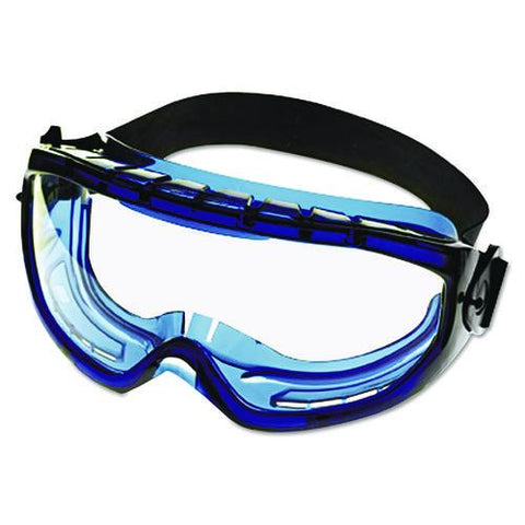 V80 Monogoggle Xtr, Blue Frame, Clear Lens