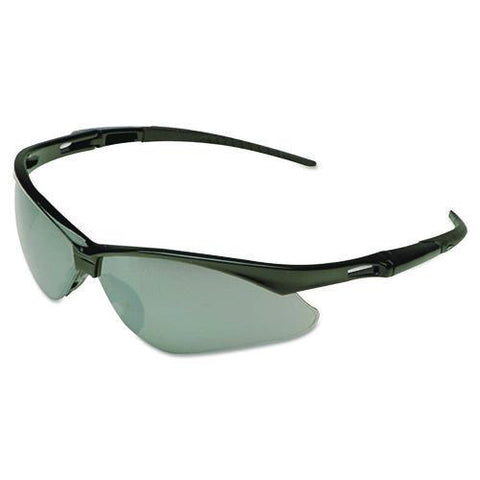 Nemesis Safety Glasses, Camo Frame, Clear Anti-fog Lens