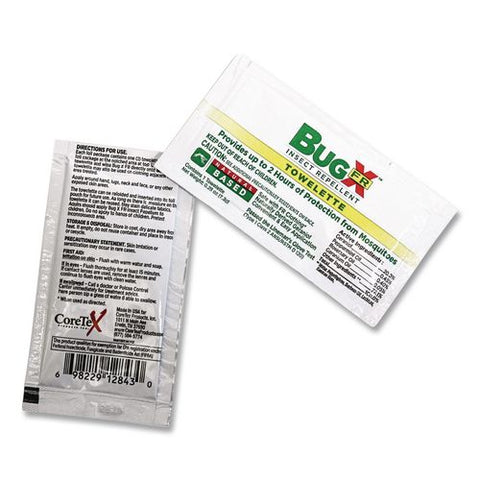 Insect Repellent Wipes With Deet, 0.27 Oz, 100 Wipes