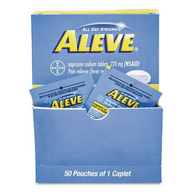 Aleve, 2 Tablets/packet, 50 Packets