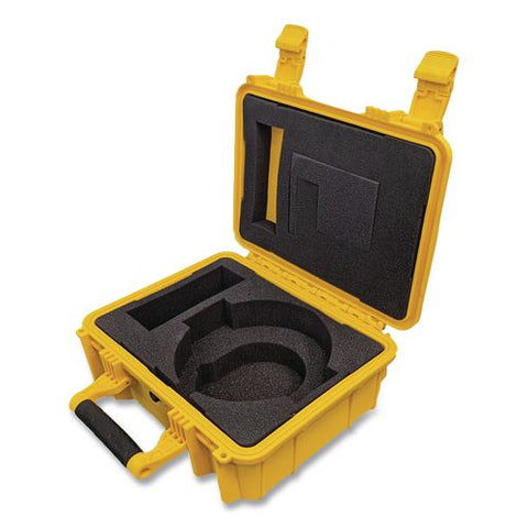 Heartsine Aed Rugged Watertight Carry Case, 11.5" X 6" X 6", Yellow/black/white