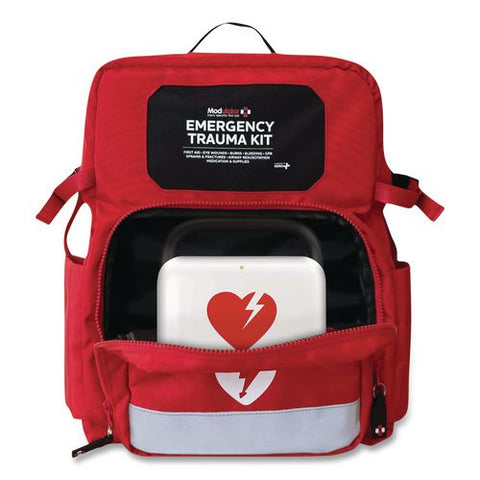 Trauma Backpack, Without Aed, Pro, 6 Pieces, Fabric Case