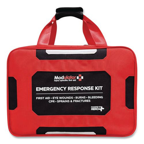 Emergency Response Bag, Pro, 6 Pieces, Fabric Case