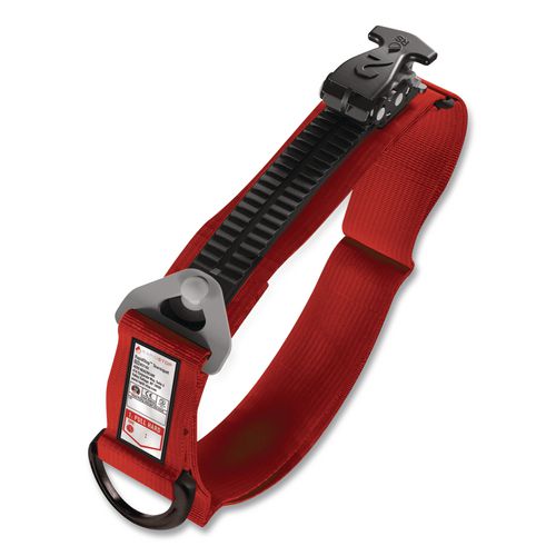 Tourniquet, High-strength Polymer; Nylon; Velcro, 1.5 X 7.5, Red