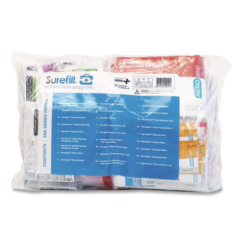 50 Series Ansi 2021 A First Aid Kit Refill, For All 50 Series Kits 2021, 234 Pieces