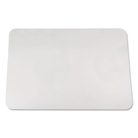 Krystalview Desk Pad With Antimicrobial Protection, Glossy Finish, 36 X 20, Clear