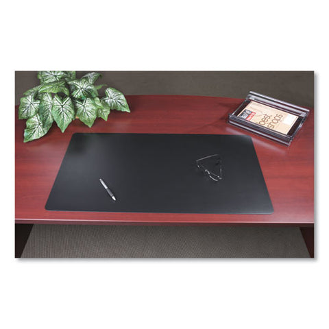 Rhinolin Ii Desk Pad With Antimicrobial Protection, 36 X 24, Black