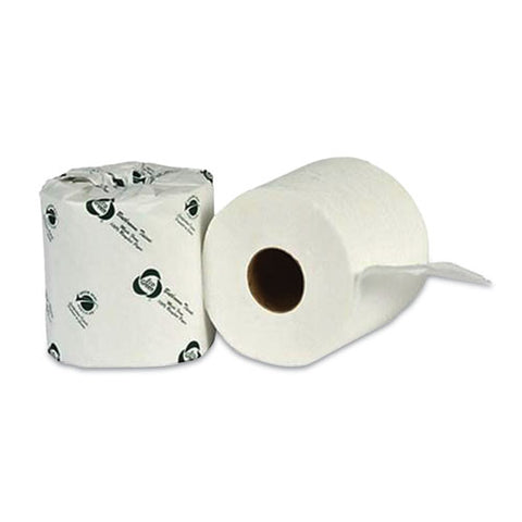 Recycled 2-ply Standard Toilet Paper, Septic Safe, White, 550 Sheets/roll, 80 Rolls/carton