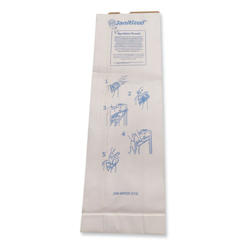 Vacuum Filter Bags Designed To Fit Windsor Versamatic, 100/carton