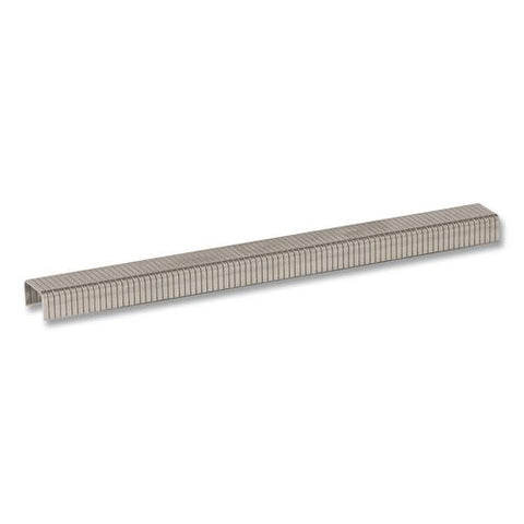 Heavy Duty Staples, 0.25" Leg, 0.37" Crown, Silver, 1,000/box