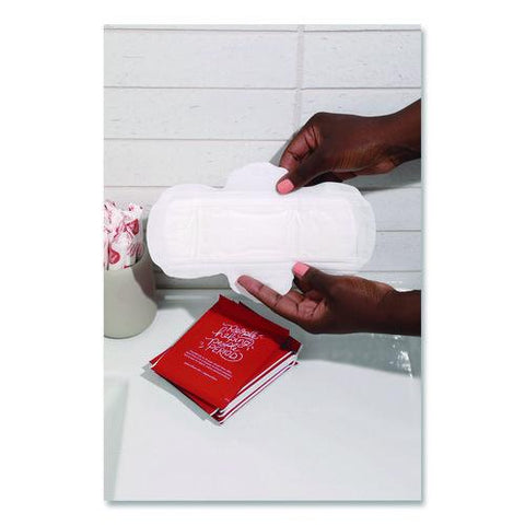 Organic Cotton Cartridge Pads, Regular Absorbency, 500/carton