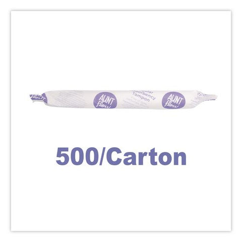Vended Value Tampons, Regular Absorbency, 500/carton