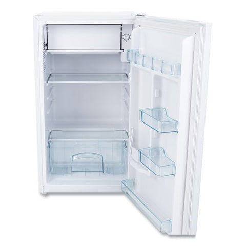 3.3 Cu.ft Refrigerator With Chiller Compartment, White