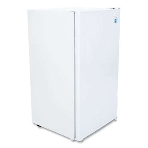 3.3 Cu.ft Refrigerator With Chiller Compartment, White