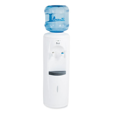 Cold And Room Temperature Water Dispenser, 3-5 Gal, 11.5 X 12. 5 X 34, White