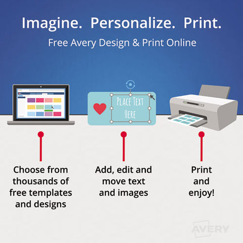 Removable Multi-use Labels, Inkjet/laser Printers, 1 X 1.5, White, 10/sheet, 50 Sheets/pack, (5434)