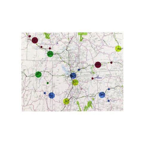 Handwrite-only Self-adhesive "see Through" Removable Round Color Dots, 0.75" Dia, Assorted, 35/sheet, 29 Sheets/pack, (5473)