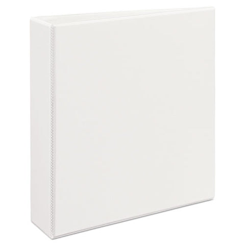 Durable View Binder With Durahinge And Ezd Rings, 3 Rings, 2" Capacity, 11 X 8.5, White, (9501)