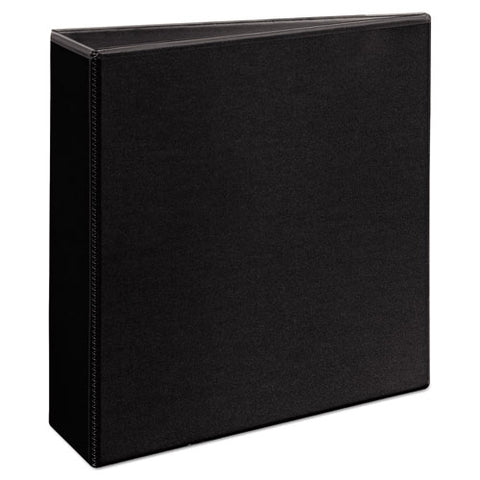 Durable View Binder With Durahinge And Ezd Rings, 3 Rings, 3" Capacity, 11 X 8.5, Black, (9700)