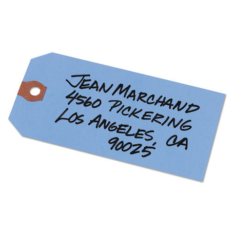 Double Wired Shipping Tags, 11.5 Pt Stock, 3.75 X 1.88, Manila, 1,000/box