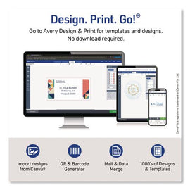 Waterproof Film Address Labels With Sure Feed Technology, Laser Printers, 5.5 X 8.5, White, 2 Labels/sheet, 10 Sheets/pack