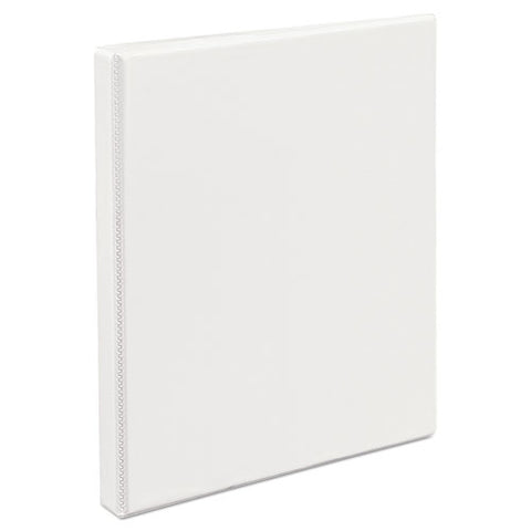 Durable View Binder With Durahinge And Slant Rings, 3 Rings, 0.5" Capacity, 11 X 8.5, White