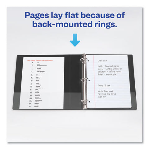 Durable Non-view Binder With Durahinge And Slant Rings, 3 Rings, 1.5" Capacity, 11 X 8.5, Green