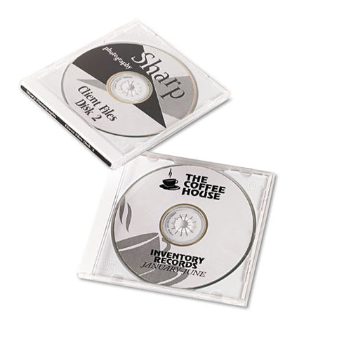 Laser Cd Labels, Matte White, 50/pack