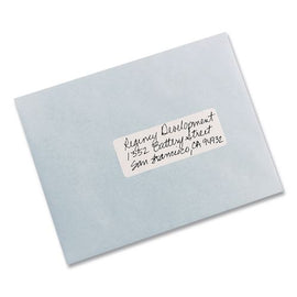 Handwrite-only Multi-use Permanent Labels, 1 X 2.75, White, 4 Labels/sheet, 32 Sheets/pack