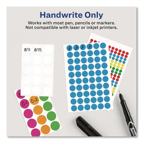Handwrite-only Multi-use Permanent Labels, 1 X 2.75, White, 4 Labels/sheet, 32 Sheets/pack