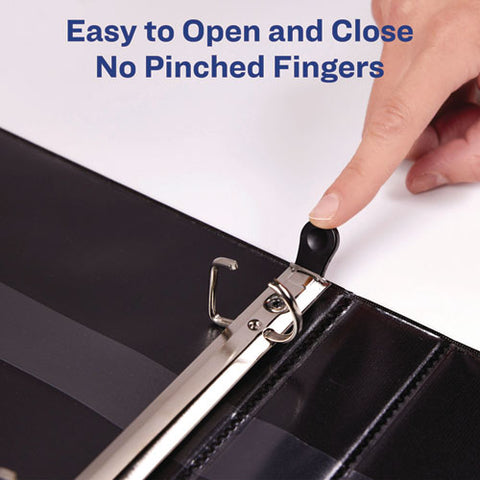 Heavy-duty Non-view Binder With Durahinge And One Touch Ezd Rings, 3 Rings, 2" Capacity, 11 X 8.5, Red
