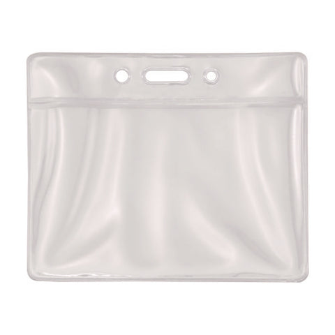 Id Badge Holder, Clear, 2.25 X 3.5 Insert, 50/pack