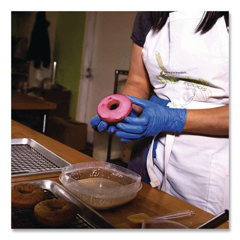 Nitrile Exam Gloves, Powder-free, Large, 3 Mil Thick, 9.5" Long, Blue, 100/box, 10 Boxes/carton