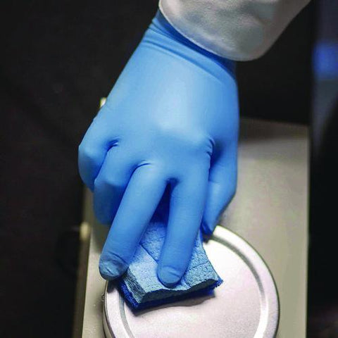 Blue Nitrile Exam Gloves, Powder-free, Medium, 8 Mil Thick, 11.6" Long, Blue, 50/box, 10 Boxes/carton