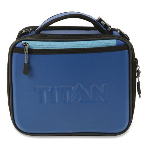 Deep Freeze High Performance Expandable Crush-resistant Lunch Box, 10.45 X 5 X 8.65, Blue