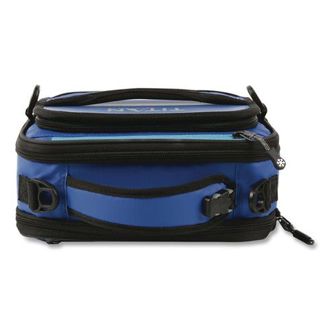 Deep Freeze High Performance Expandable Crush-resistant Lunch Box, 10.45 X 5 X 8.65, Blue
