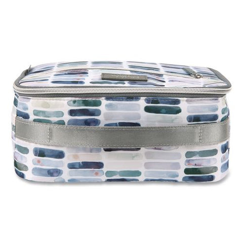 Kelly Ventura Iris Insulated Lunch Box, 10.04" X 4.72" X 7.87", Ocean Stripe